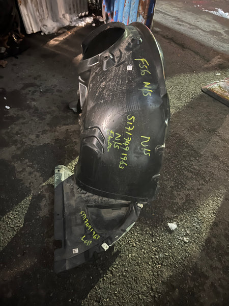 51717491963    GENUINE MINI F56 BEV ELECTRIC N/S LH FRONT SPLASH ARCH LINER 20-ON   7491963