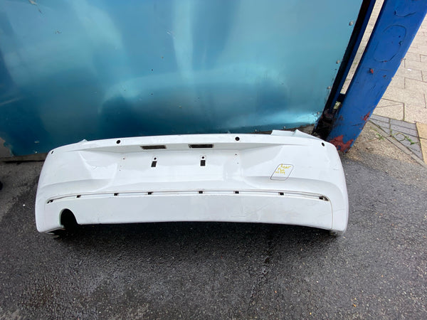 5112 7273793  BMW 1 Series 2012  f20  Rear Bumper With PDC Holes Hatchback   7273793  10833610