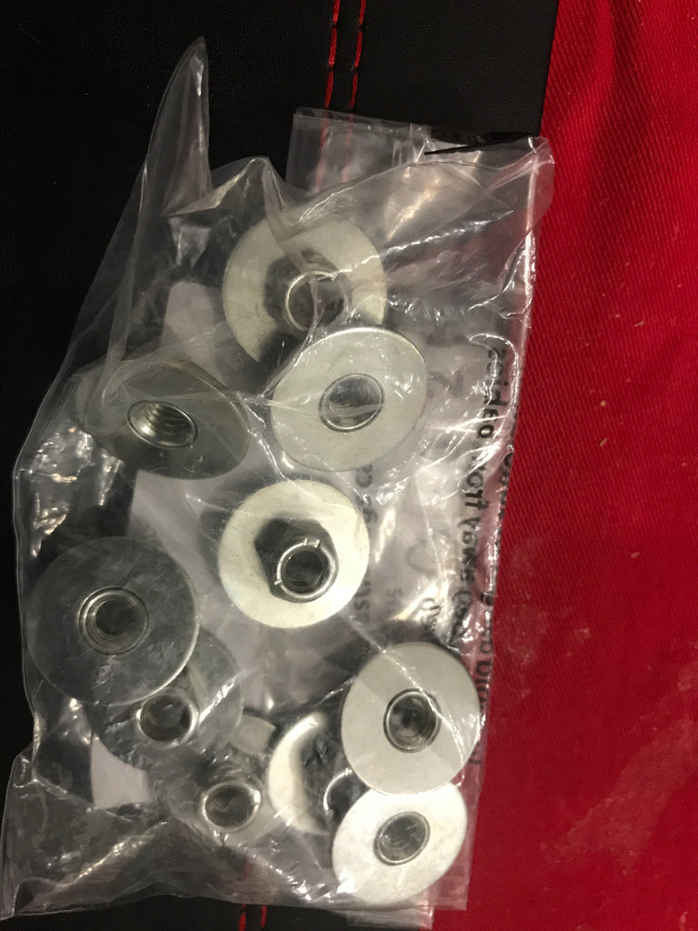 BMW HEX NUT WITH PLATE 07147155614  NEW GENUINE x9