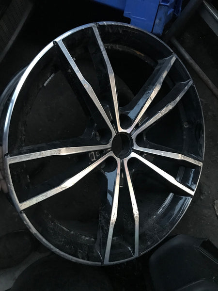 8089892    1 GENUINE BMW 3 SERIES G20 G21 19" ALLOY WHEEL RIM 791M M SPORT 8J FRONT BLACK  8090094