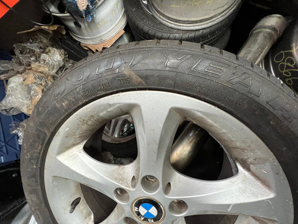 BMW 1 SERIES SPORT E87 07-14 SINGLE ALLOY WHEEL + TYRE  205-50-17  6778219