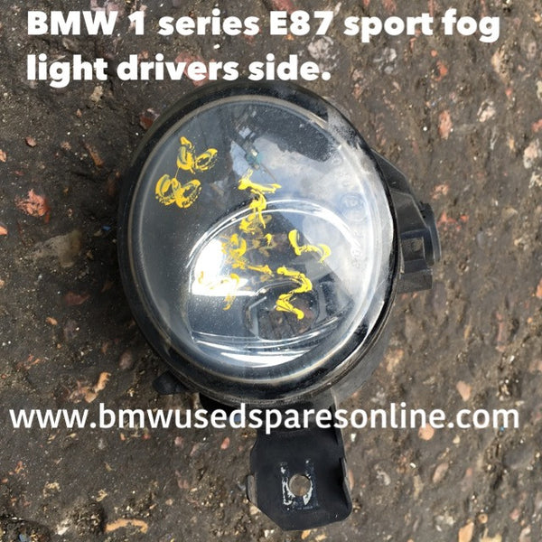 BMW 1 SERIES E 87 SPORT FOG LIGHT DRIVER SIDE 63176924655