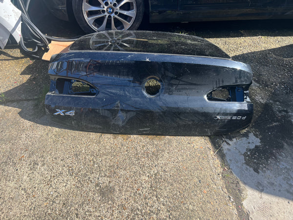 Bmw x4 rear tailgate   BMW X4 2018  F26 Rear Boot Trunk Lid Tailgate Black