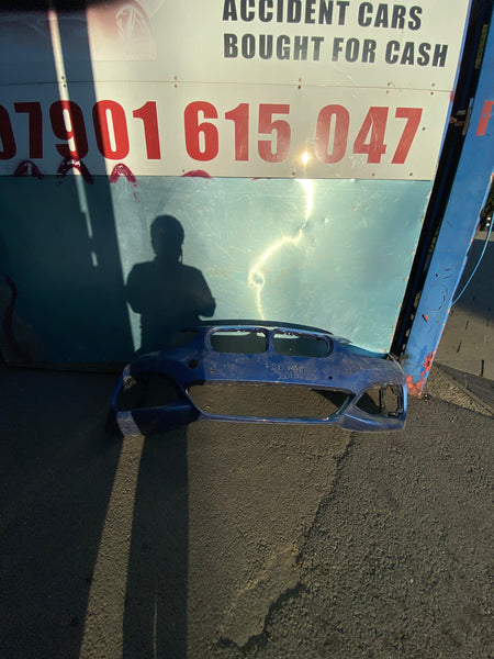 BMW 1 SERIES 2019 f20  front m- sport  bumper With parking sensor holes