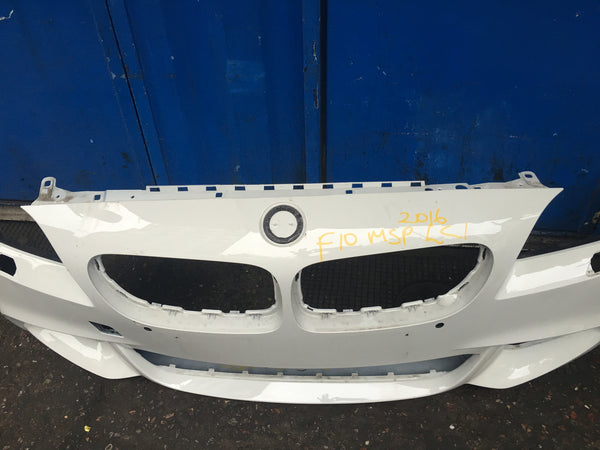 BMW 5 SERIES  LCI 2015 F10 M-SPORT FRONT BUMPER IN WHITE  51118059000