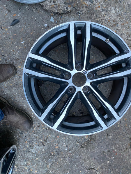 7856711 BMW F30 3 Series F32 4 Series M double spoke 704 Alloy Wheel 8 x 19...