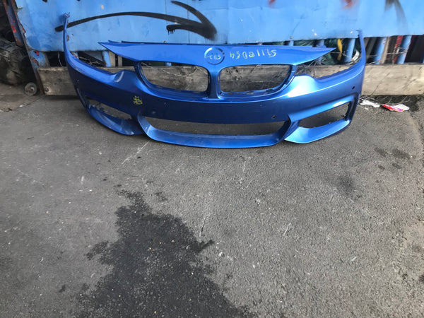 51118054502 BMW 4 series 2018 front M-sport bumper sensor holes no washer jet