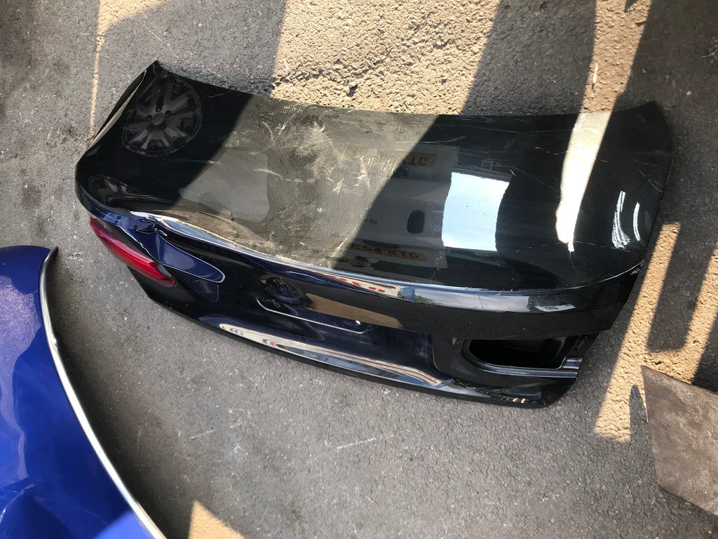 BMW 3 Series 2017 Rear boot in black needs