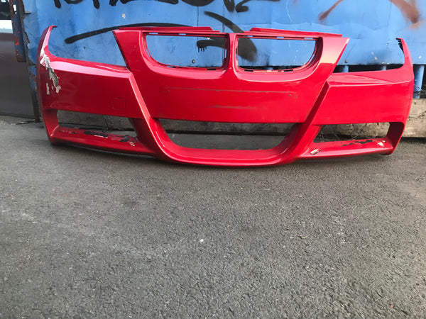 Bmw 3 Series 2008 E90 front M-sports front bumper no washer jets no sensor holes