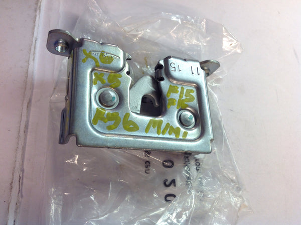 51232753419 Bmw lock latch front hood f15,f16 f16,f85,f86