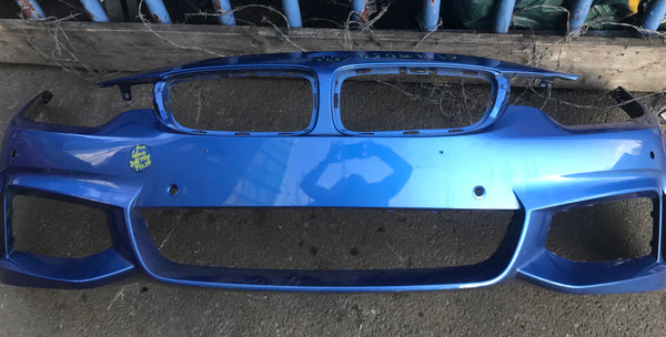 51118054502 BMW 4 series 2018 front M-sport bumper sensor holes no washer jet