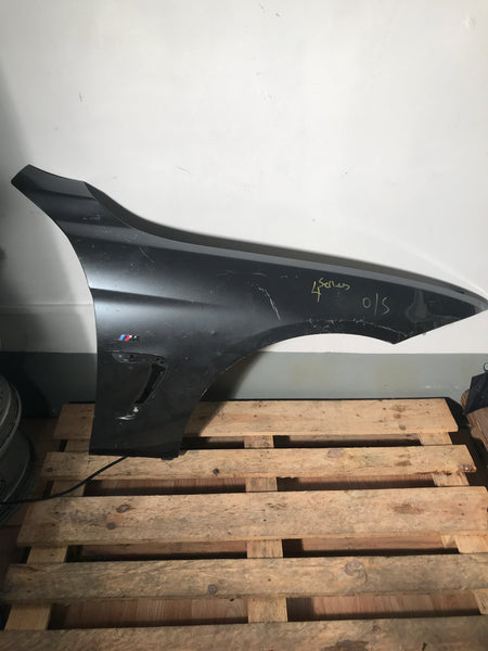 BMW 4 Series 2018  F32 Driver Side wing grey