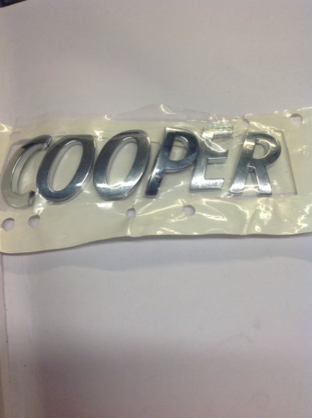 51142755617 Mini label stickers badge Cooper R50,R52 R53 f54 r55