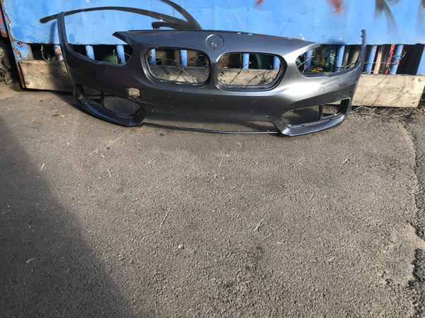51117371736 BMW 1 Series 2018 f20 front bumper with camera and sensor holes