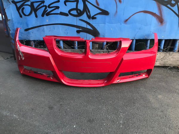 Bmw 3 Series 2008 E90 front M-sports front bumper no washer jets no sensor holes